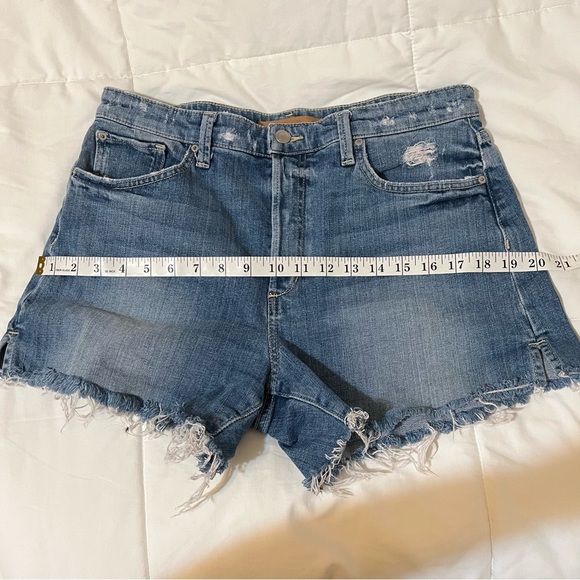 Joe's jeans the smith high rise cut off denim shorts size W 30 - Picture 8 of 11